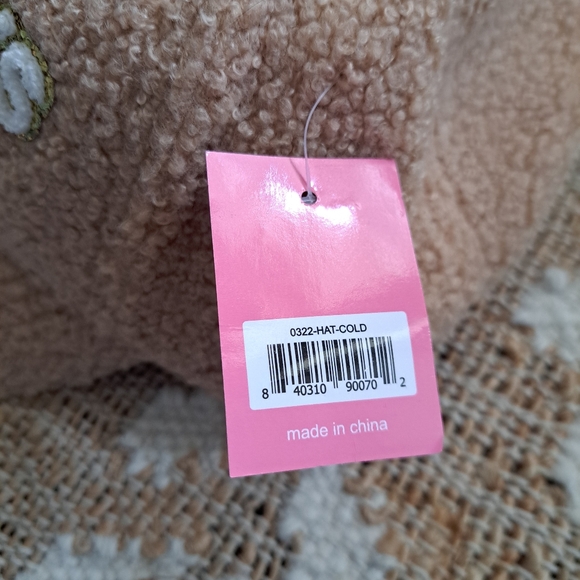 SS Always Cold Teddy Bear Hat NWT - Picture 5 of 8